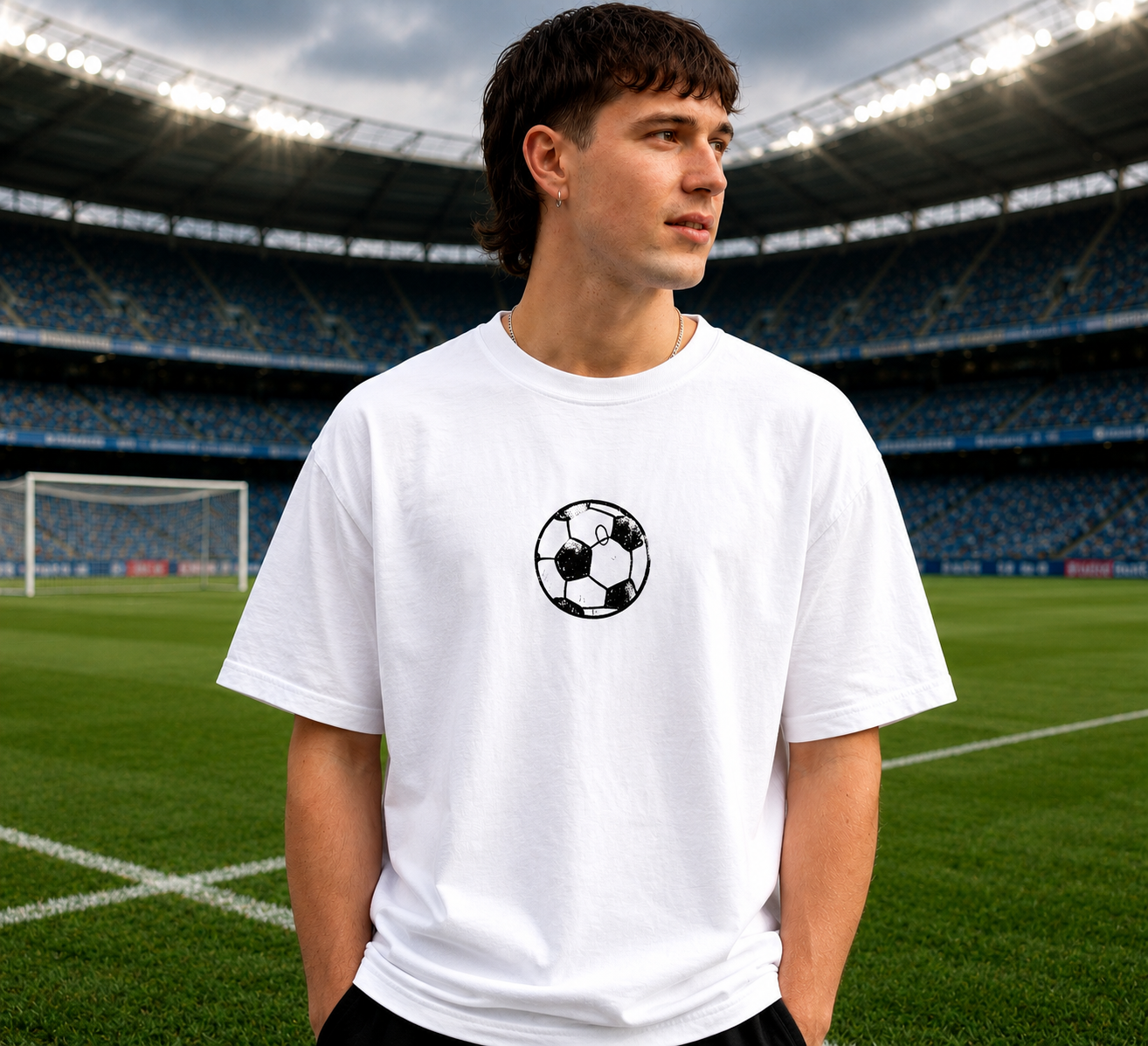 WHAT'S LIFE WITHOUT FOOTIE short sleeved t-shirt