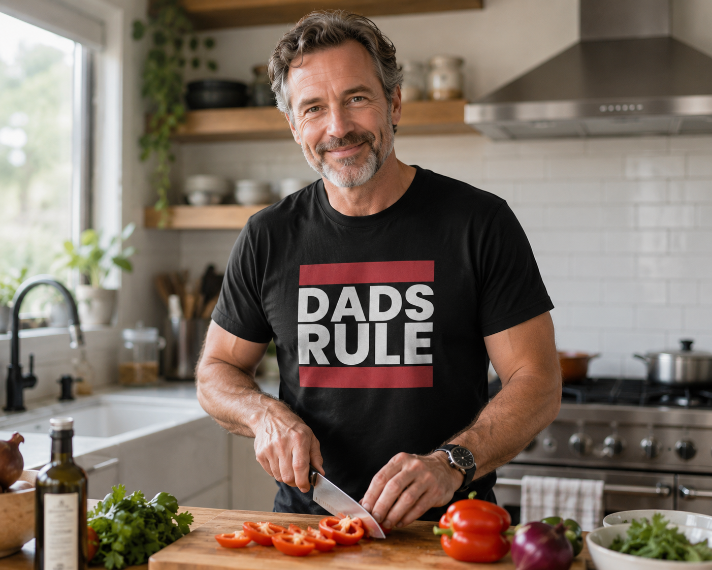 DADS RULE t-shirt (+ FREE KOOZIE)