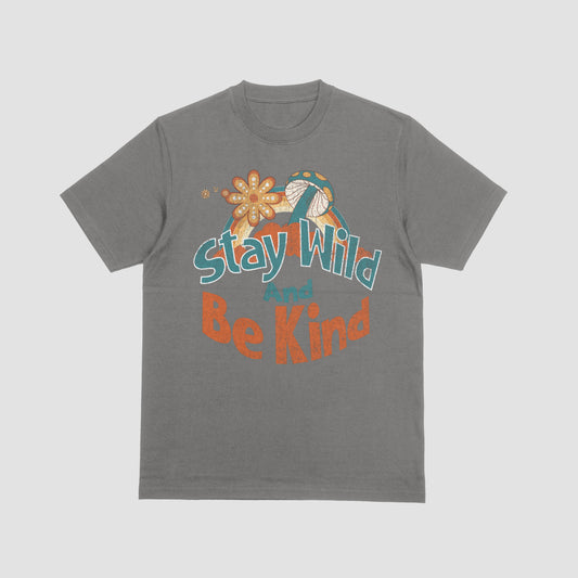 Ladies STAY WILD & BE KIND t-shirt