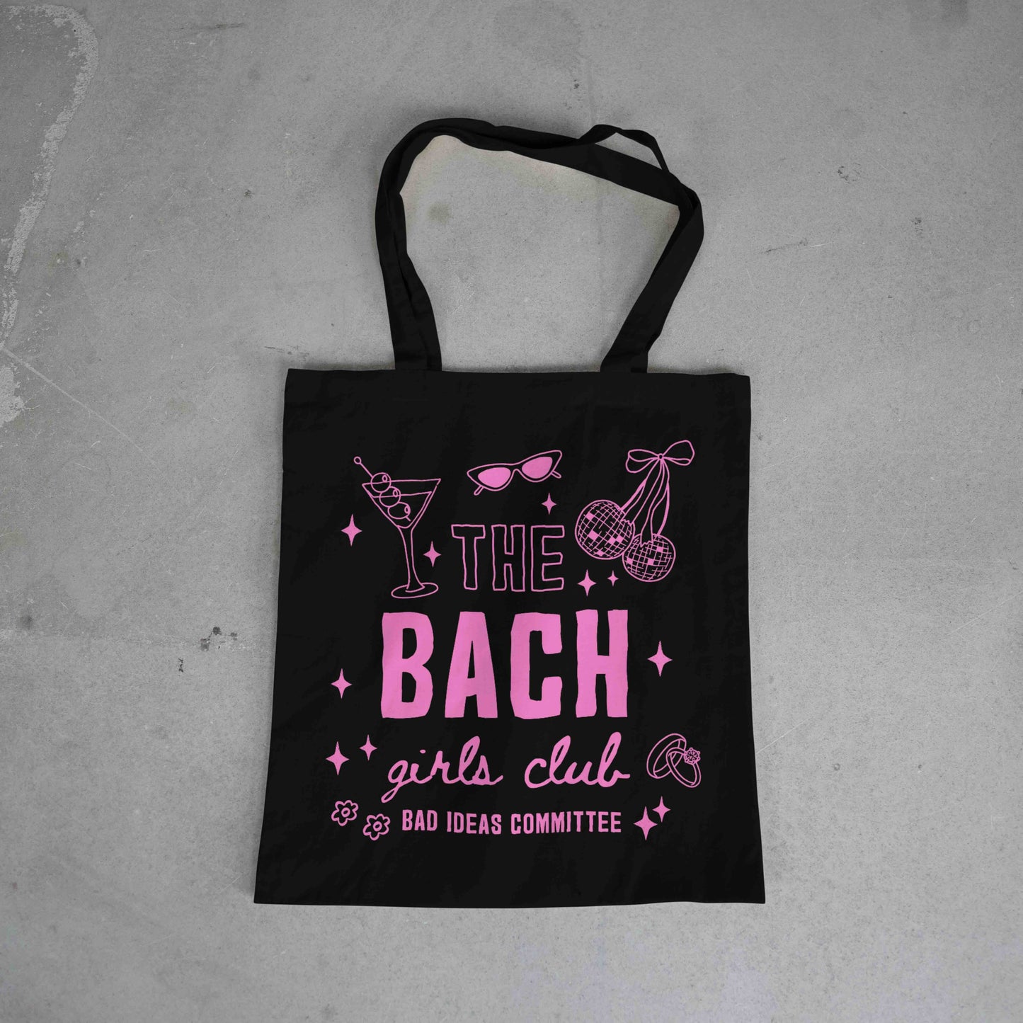The BACH girls club tote bag