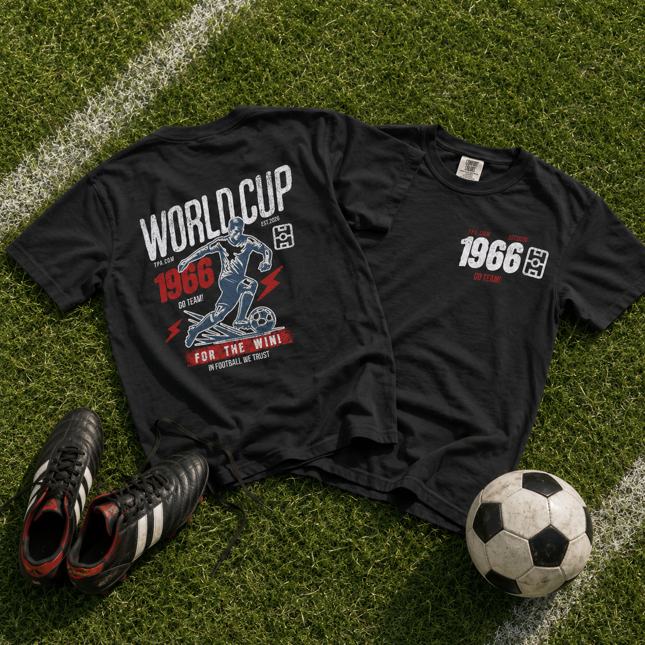 WORLD CUP for the win! short-sleeved t-shirt black