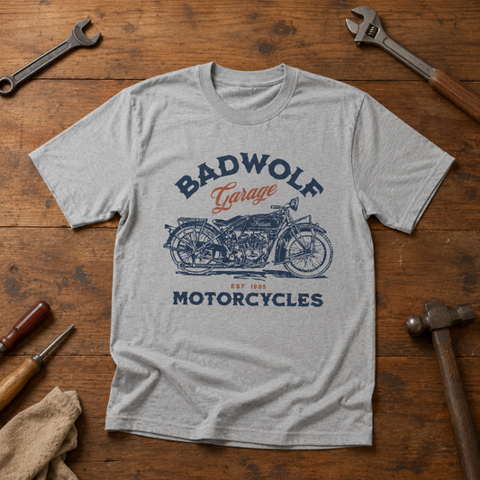 BADWOLF Motorcycles t-shirt