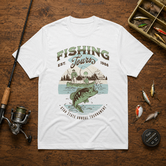 FISHING TOURS t-shirt