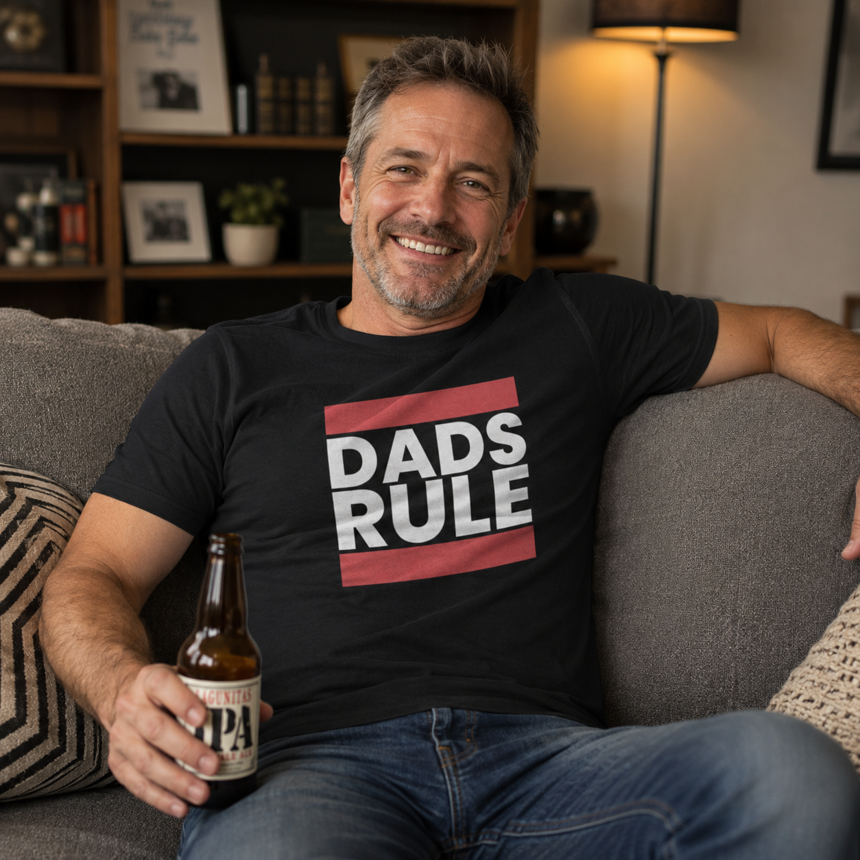 DADS RULE t-shirt (+ FREE KOOZIE)