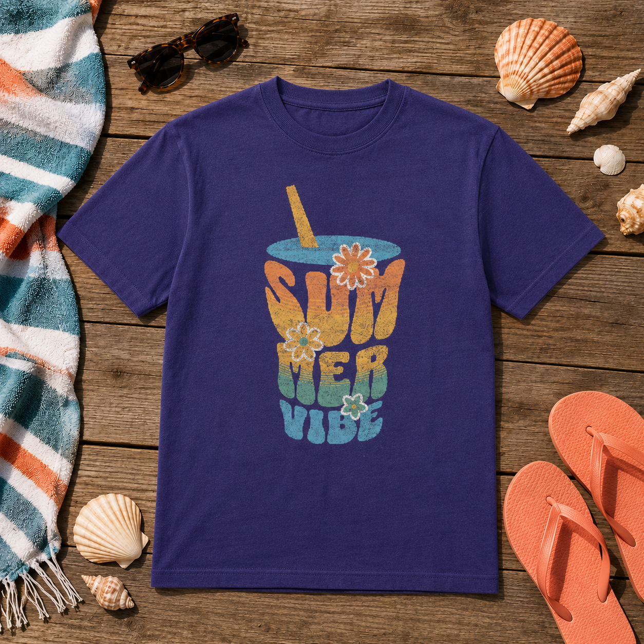 Ladies SUMMER VIBE short sleeve t-shirt
