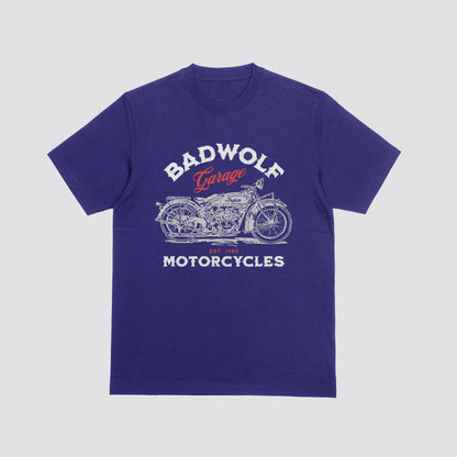BADWOLF Motorcycles t-shirt (+ FREE KOOZIE)