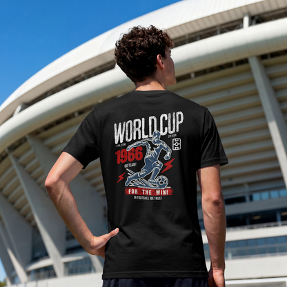 WORLD CUP for the win! short-sleeved t-shirt black