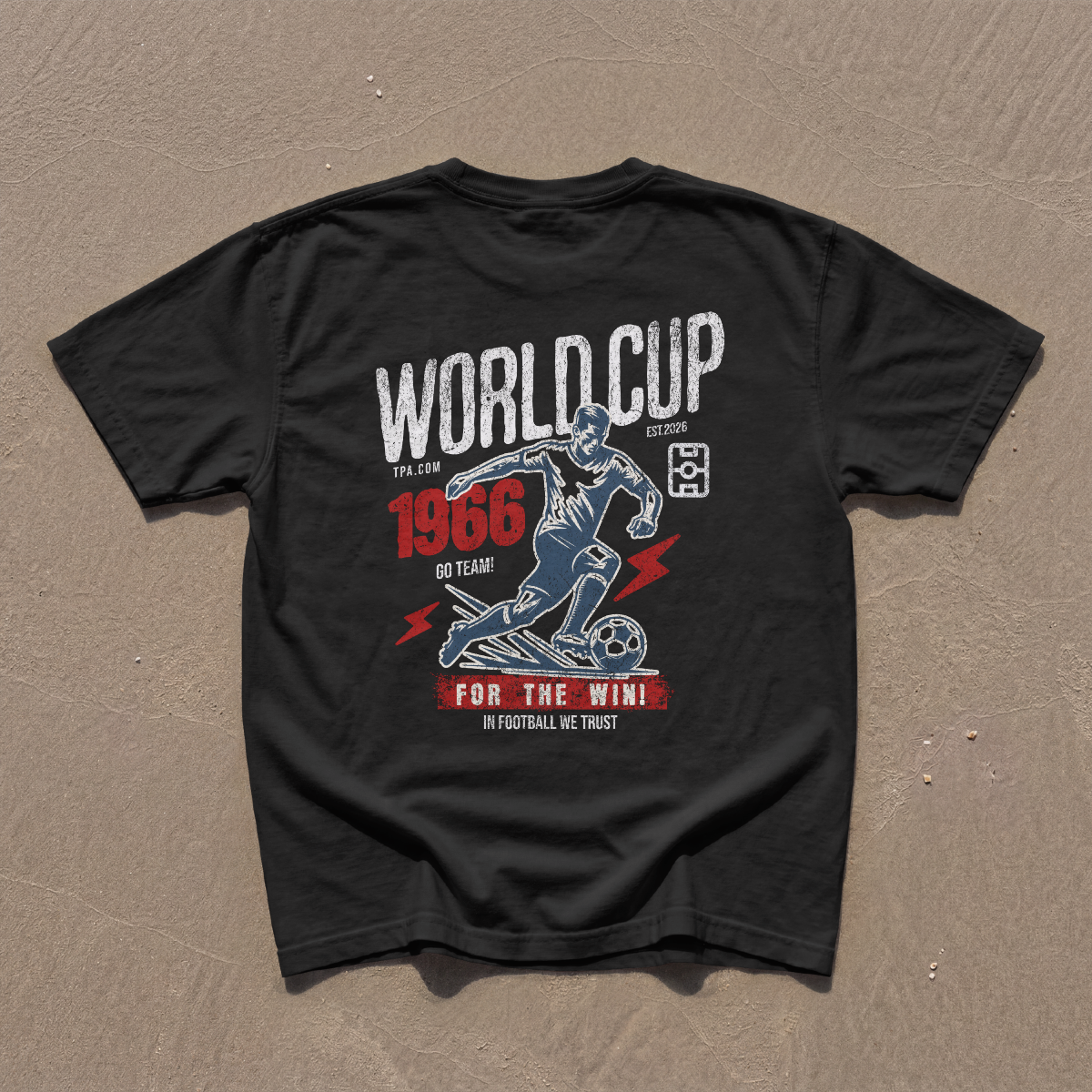 WORLD CUP for the win! short-sleeved t-shirt black