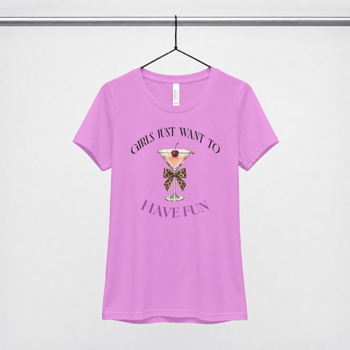 GIRLS JUST WANT TO HAVE FUN t-shirts