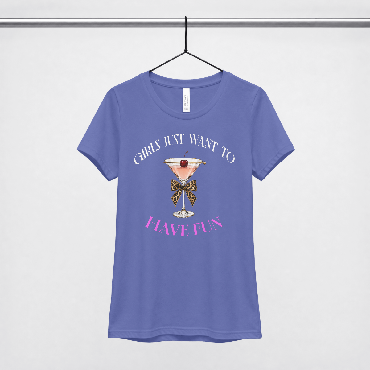GIRLS JUST WANT TO HAVE FUN t-shirts