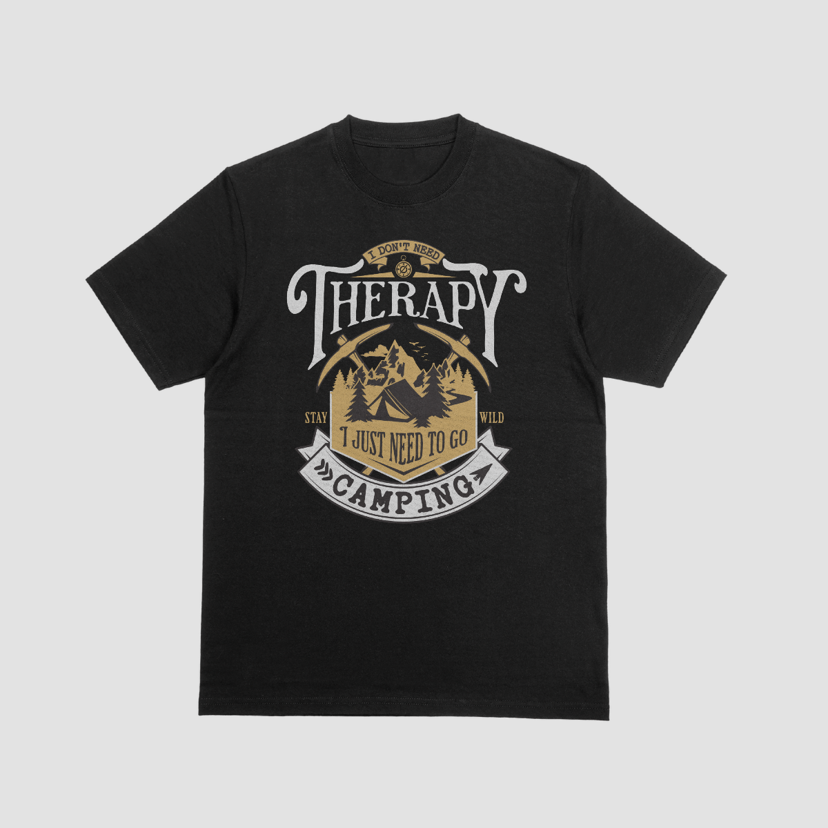 NEED THERAPY t-shirt (+ FREE KOOZIE)