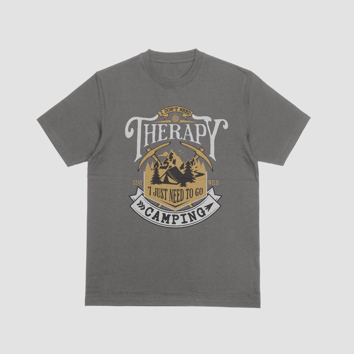 NEED THERAPY t-shirt (+ FREE KOOZIE)