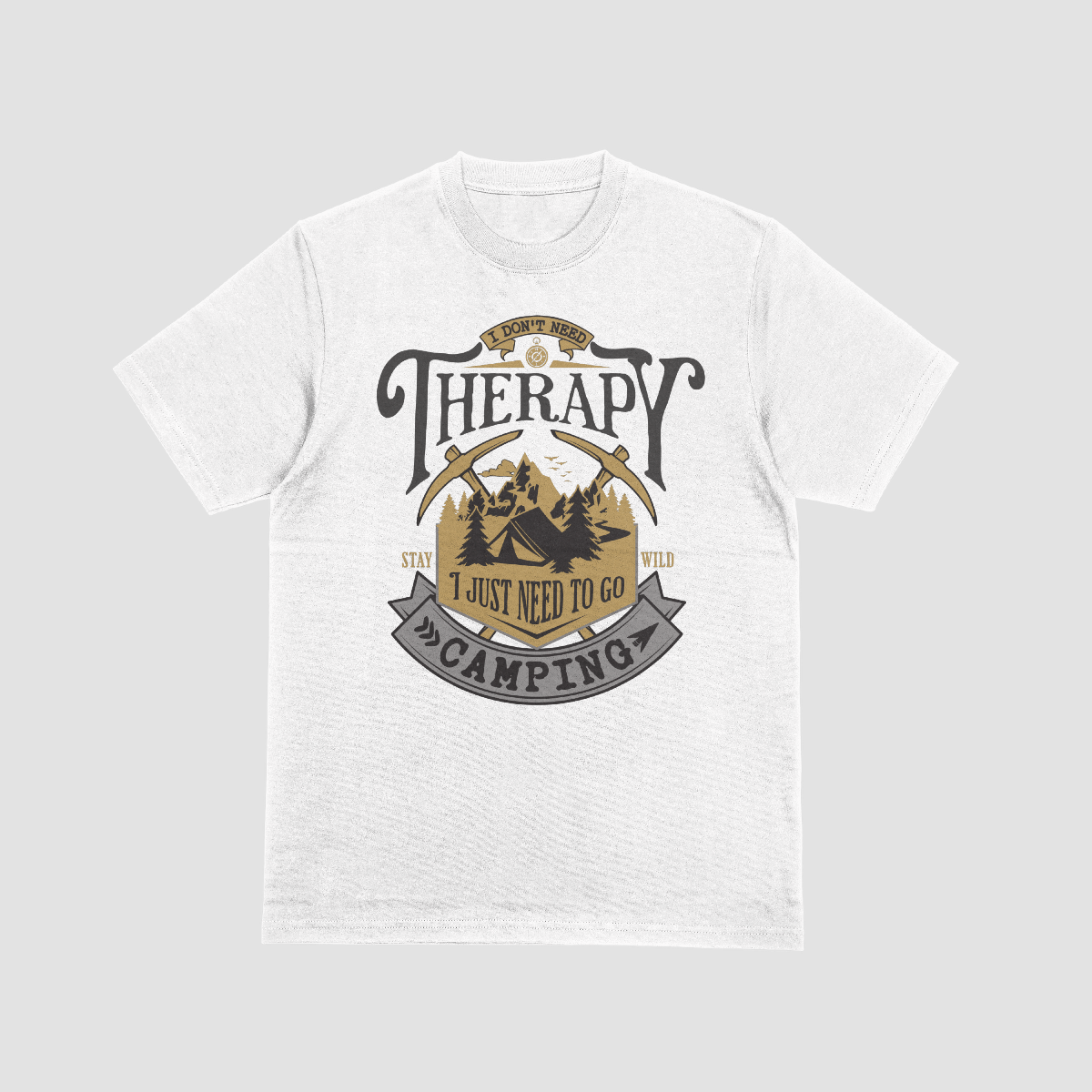 NEED THERAPY t-shirt (+ FREE KOOZIE)