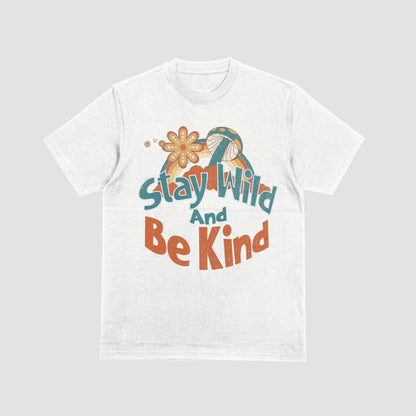 Ladies STAY WILD & BE KIND t-shirt