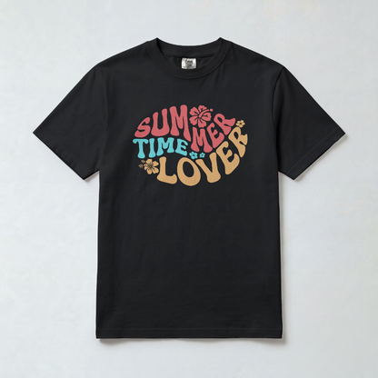 Ladies SUMMER TIME LOVER Short sleeve t-shirt