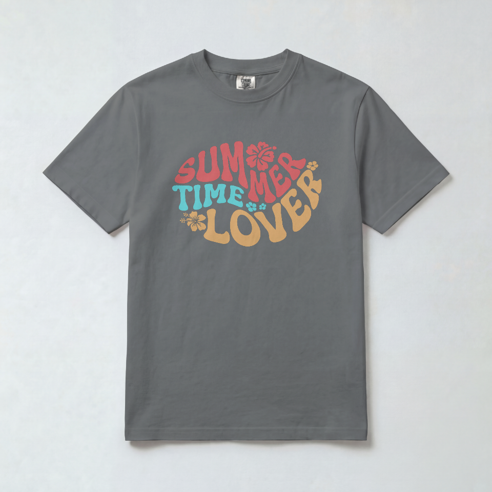 Ladies SUMMER TIME LOVER Short sleeve t-shirt