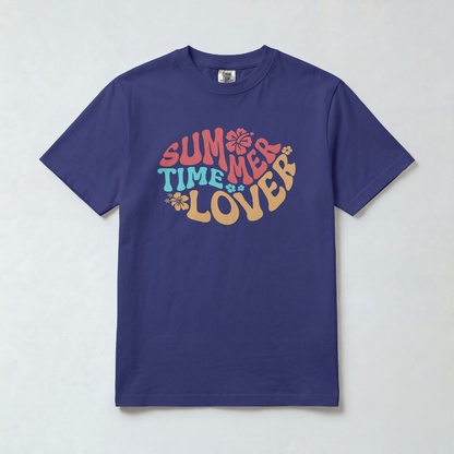 Ladies SUMMER TIME LOVER Short sleeve t-shirt