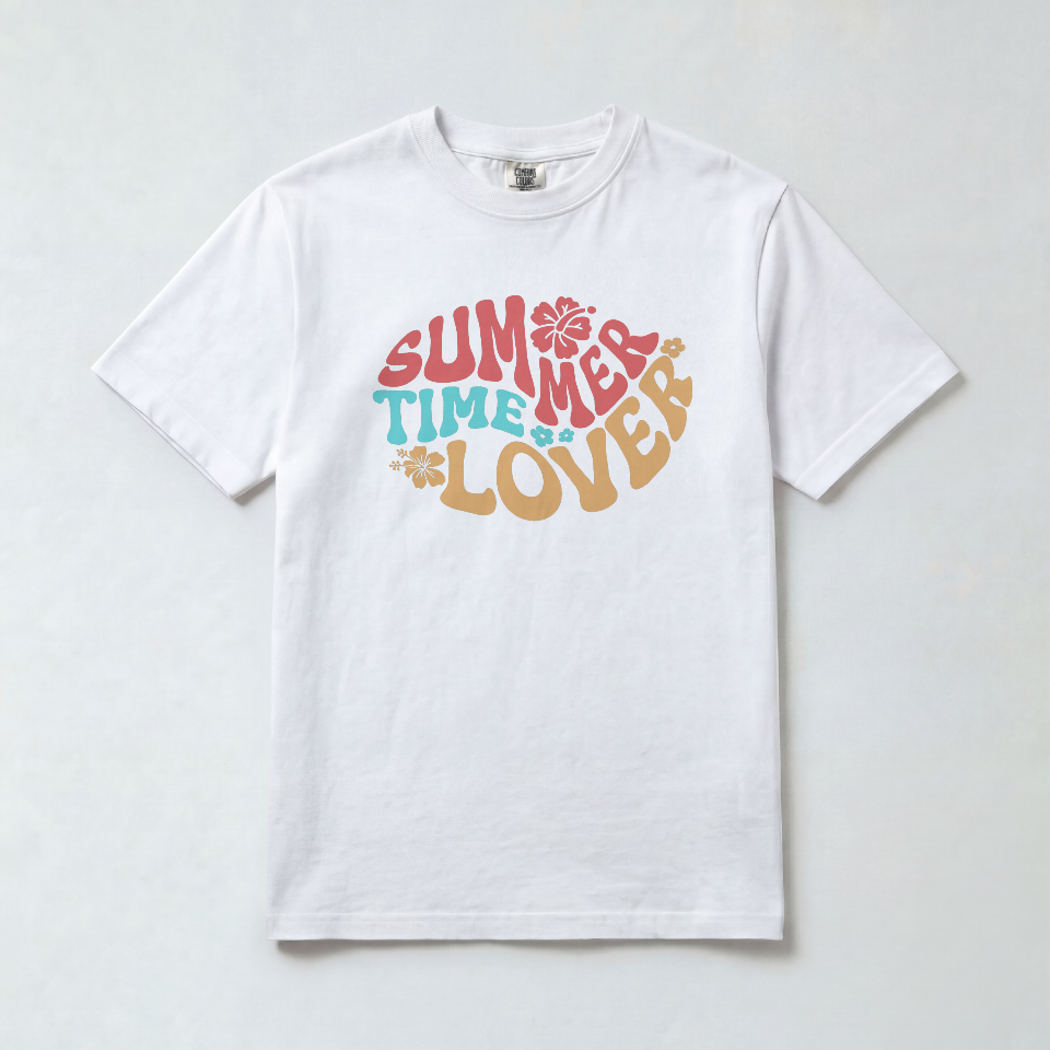 Ladies SUMMER TIME LOVER Short sleeve t-shirt