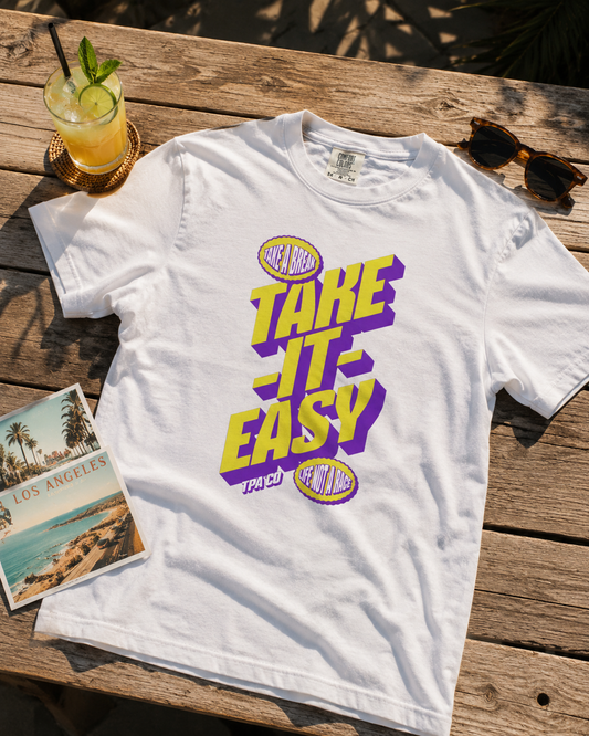 TAKE IT EASY ladies t-shirt