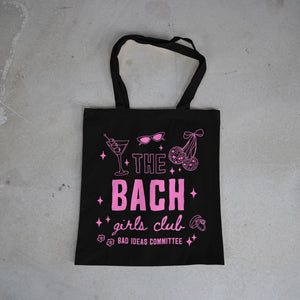 The BACH Girls Club PINK on BLACK