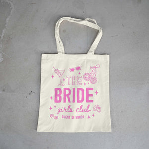 The BRIDE Girls Club PINK on BEIGE