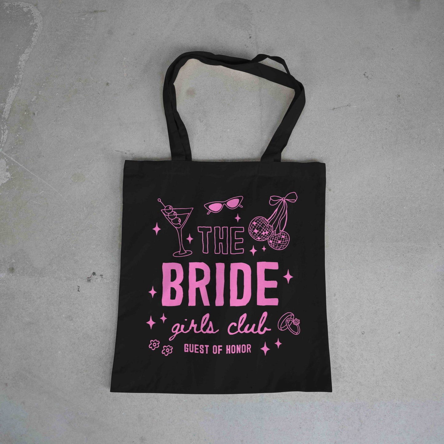 The BRIDE girls club tote bag
