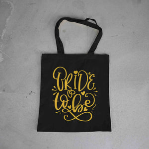 BRIDE to Be GOLD FOIL on BLACK