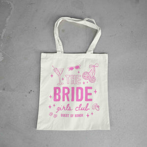 The BRIDE Girls Club PINK on BEIGE