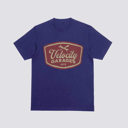 VELOCITY GARAGES classic t-shirt (+ FREE KOOZIE)