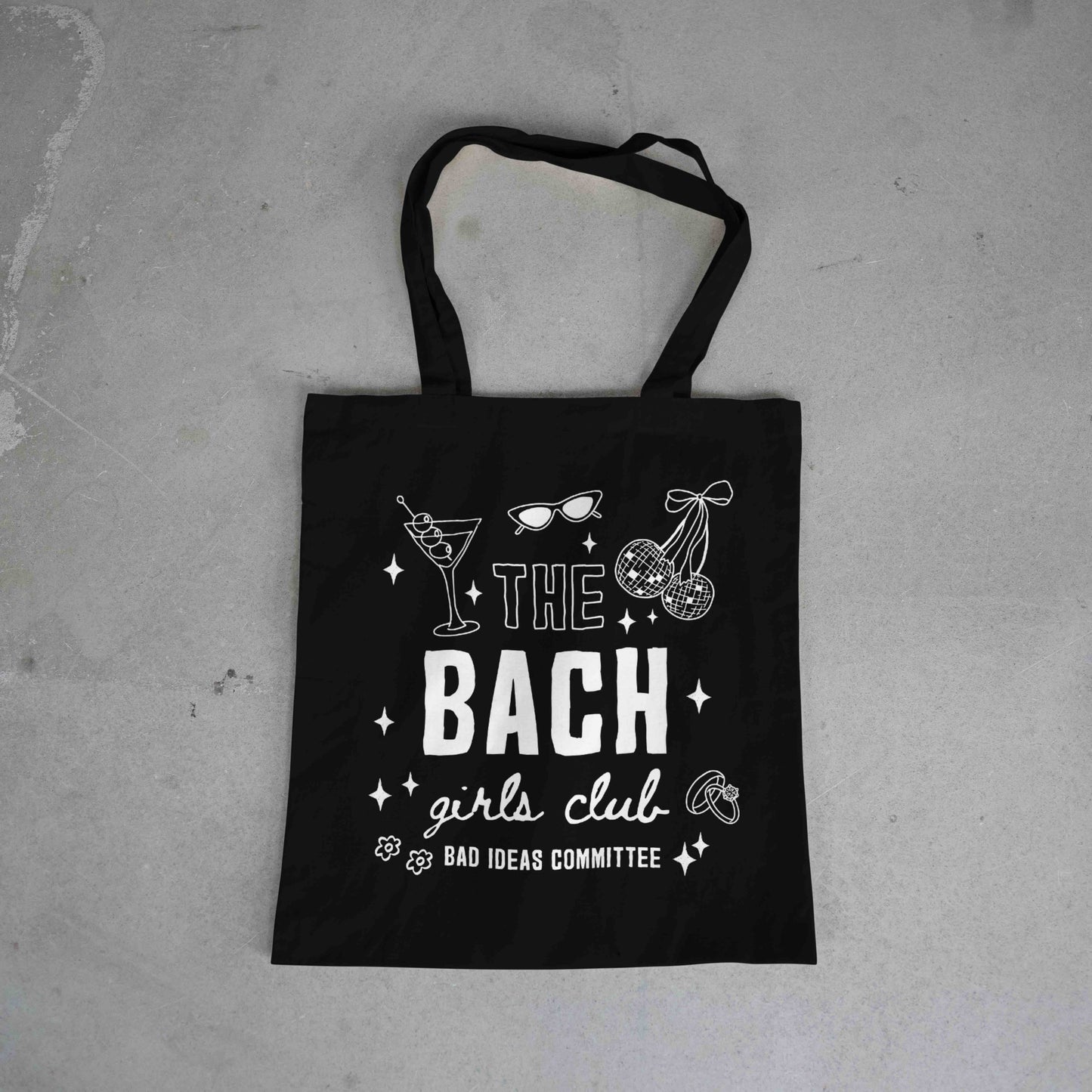 The BACH girls club tote bag