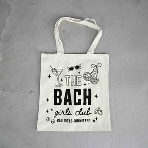 The BACH girls club BLACK on BEIGE