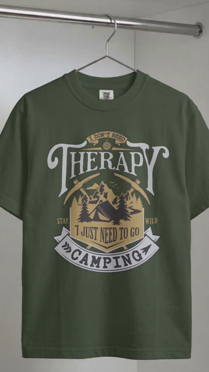 NEED THERAPY t-shirt (+ FREE KOOZIE)